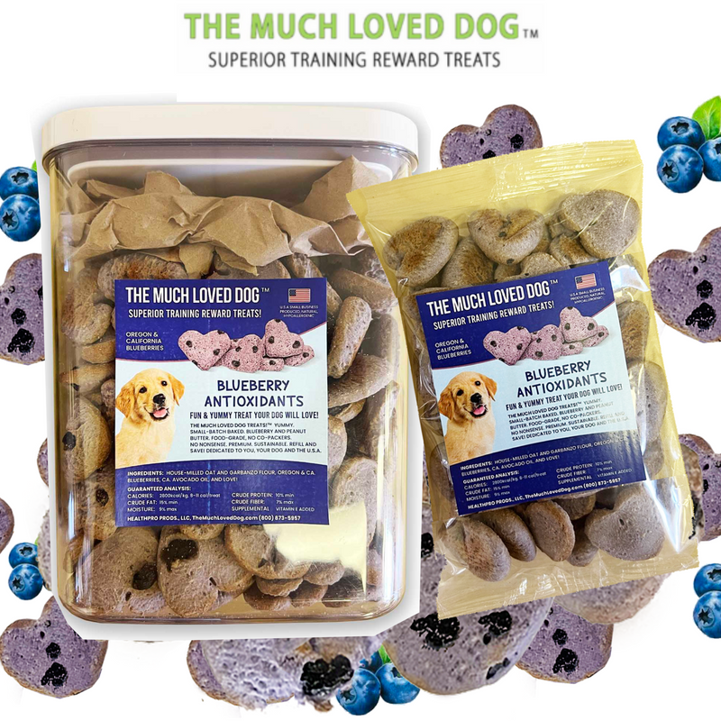 Blueberry Dog Training Treats
