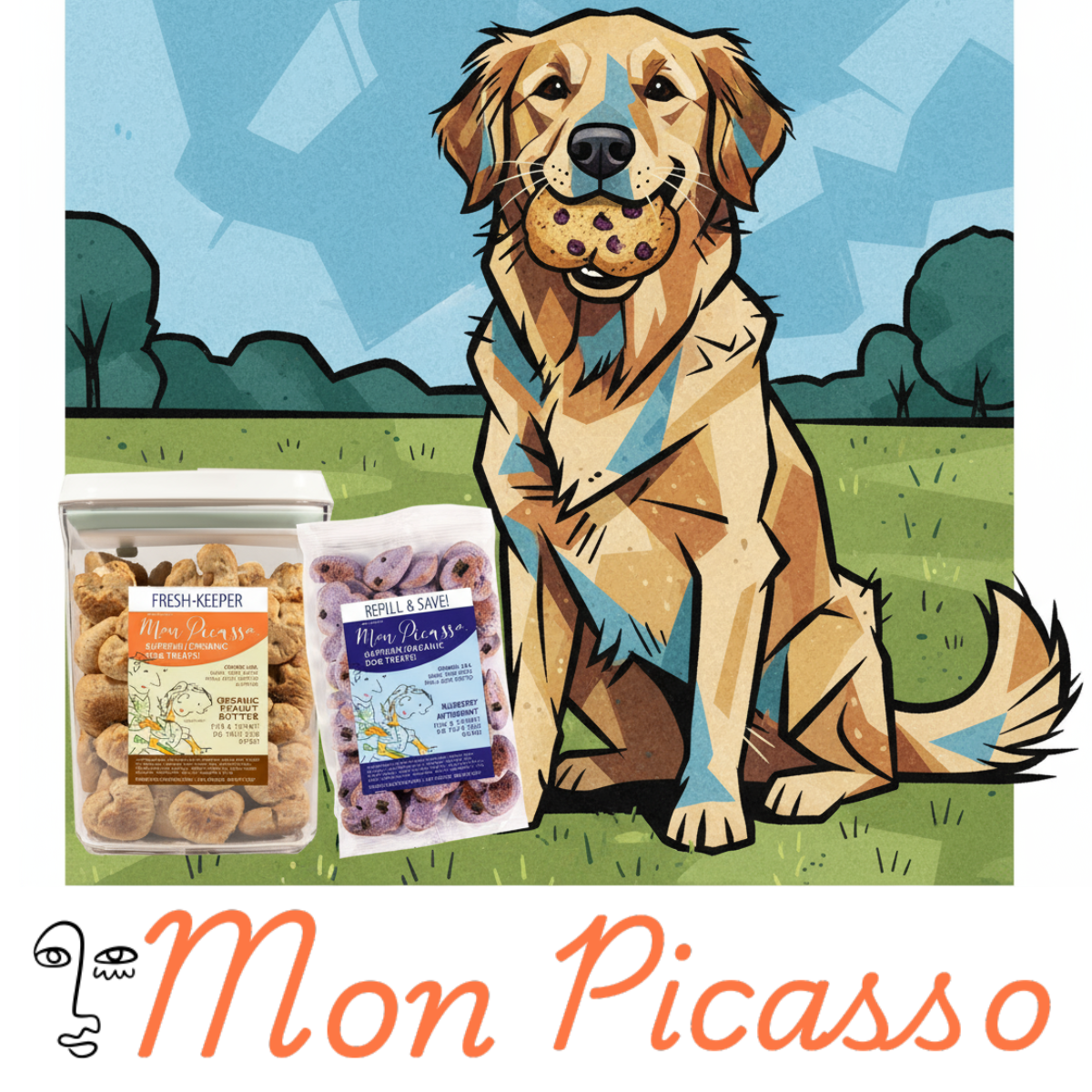 Mon Picasso - Artisan Organic Dog Treats