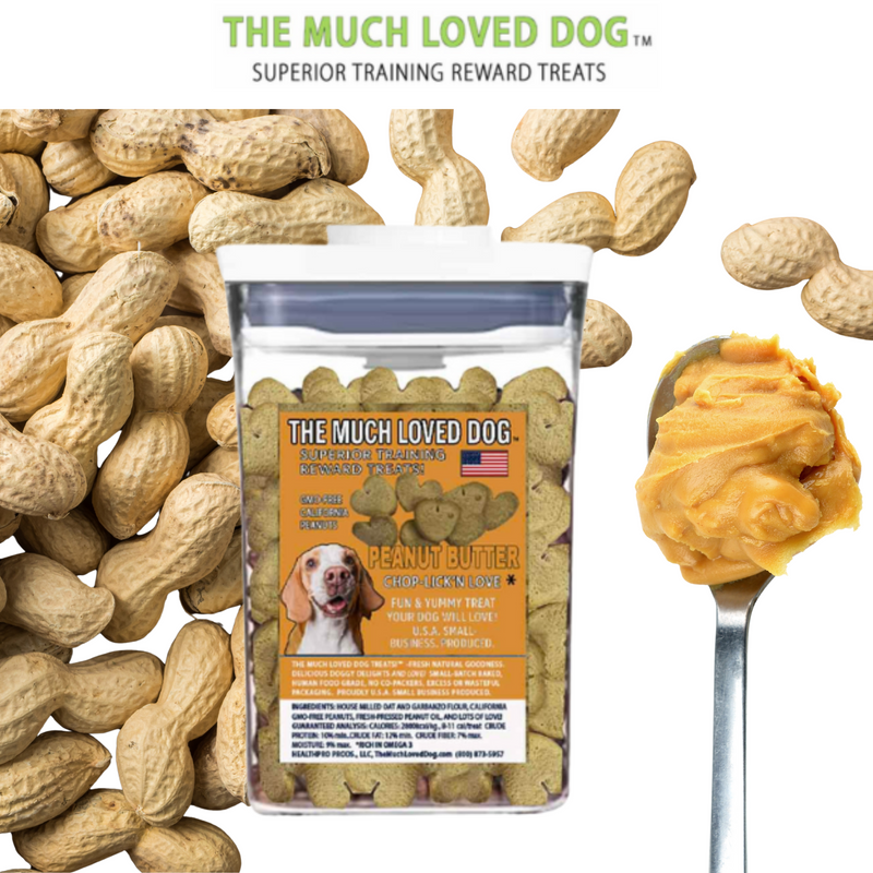 Peanut Butter Dog Training Treats