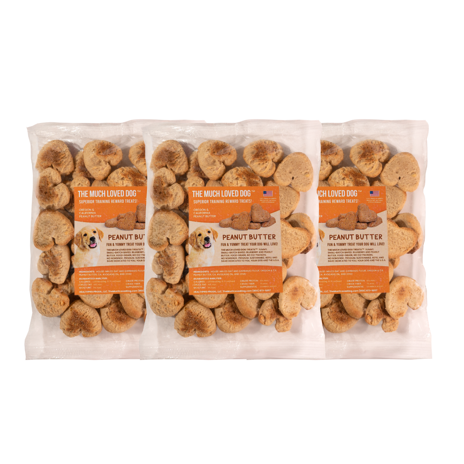 Much Loved Dog Training Reward Treats - Professional Bundle (6-Pack)