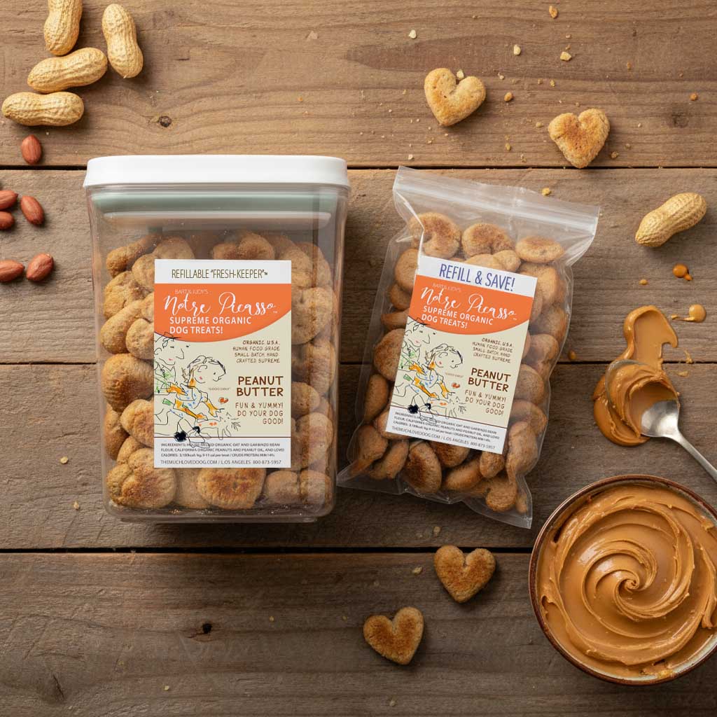Notre Picasso Peanut Butter Dreams - Supreme Organic Dog Treats