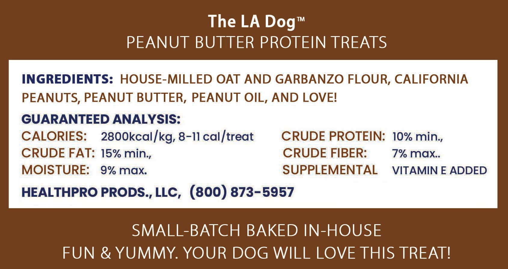 The LA Dog™ PEANUT BUTTER TRAINING REWARD TREATS