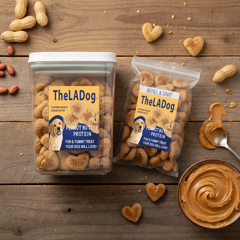 The LA Dog™ PEANUT BUTTER TRAINING REWARD TREATS