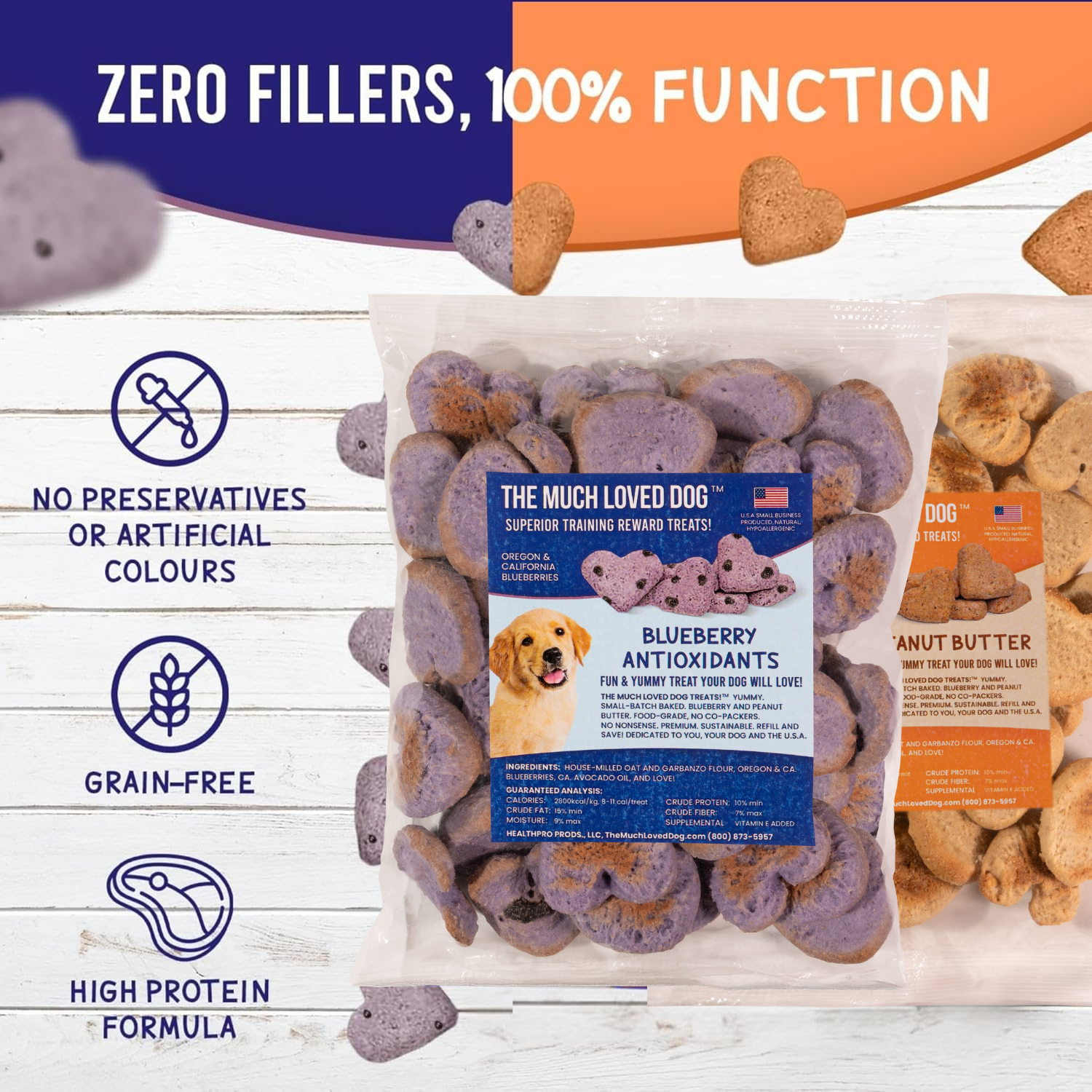 Much Loved Dog Training Reward Treats - Professional Bundle (6-Pack)