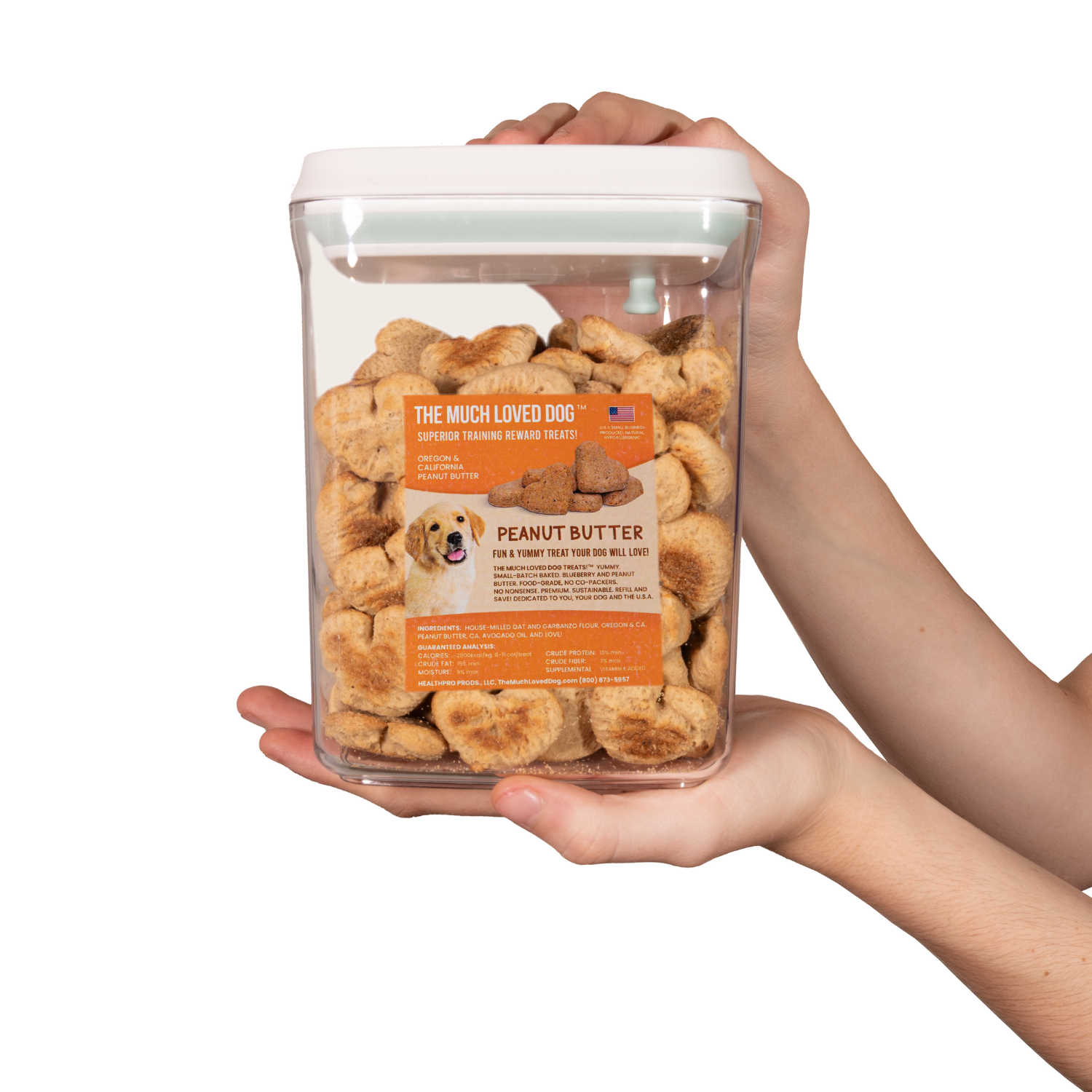Much Loved Dog Training Reward Treats - Peanut Butter Joint Support