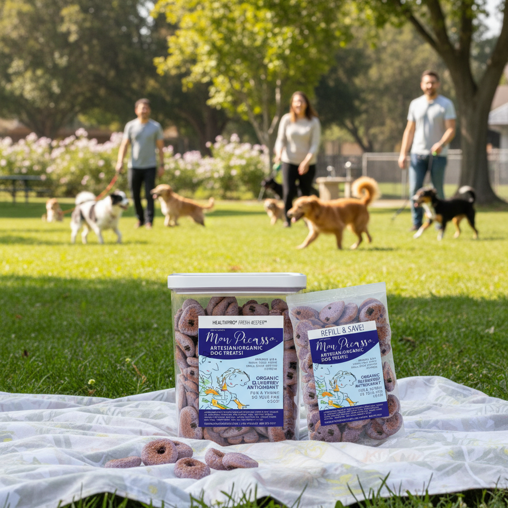 Notre Picasso Supreme Organic Blueberry Dog Treats